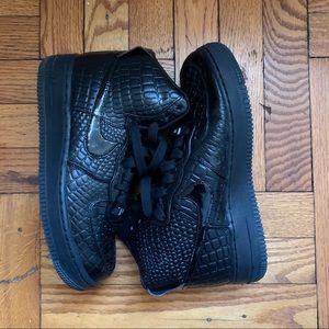 Nike Croc Air Force 1s